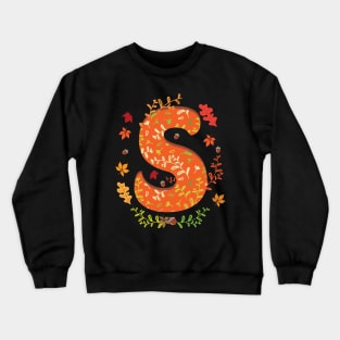 Letter S Monogram Crewneck Sweatshirt